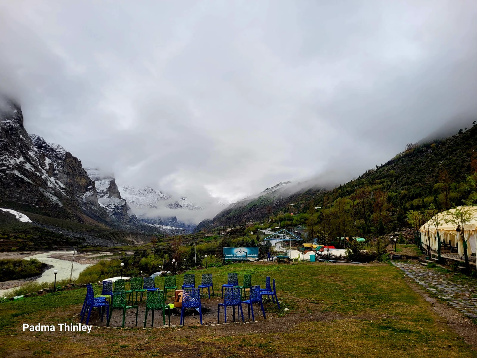 Valley view from Camp Gemur Holidays